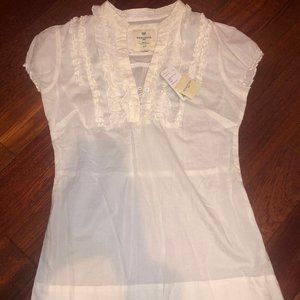 Vintage cream Heritage Blouse